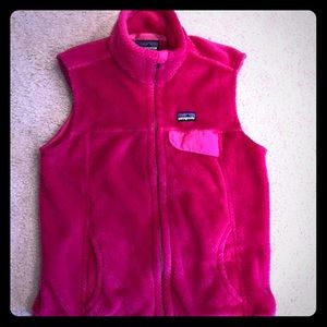 Pink Patagonia vest